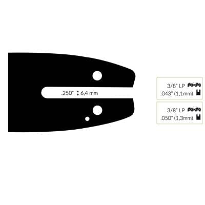 Nemura barra motosega 30 cm per Talon passo 3/8 LP