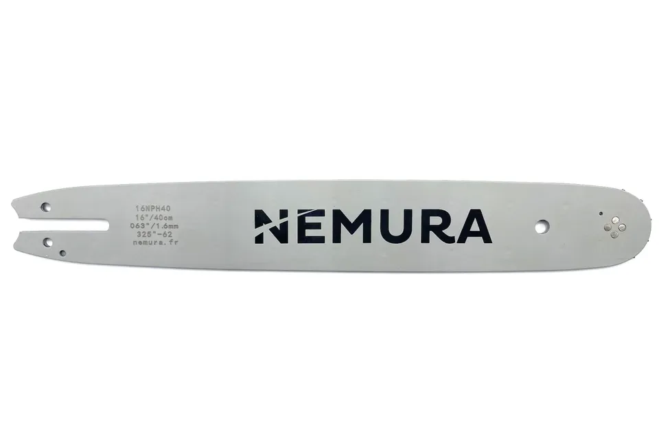 Nemura Barra Guida Motosega 40 cm 62 Maglie 1,6 mm