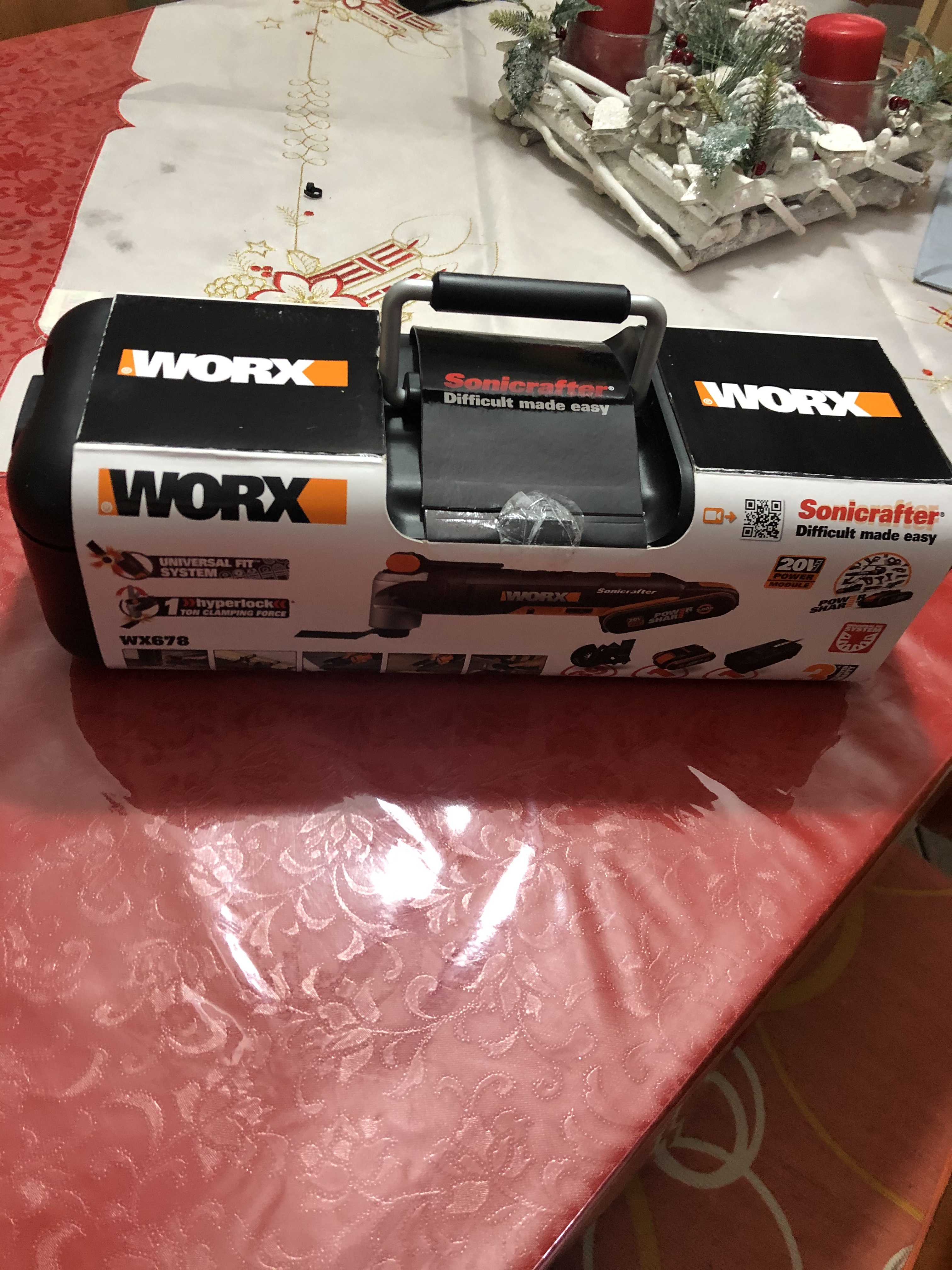 Worx WX678 Sonicrafter Multifunzione Oscillante 20V