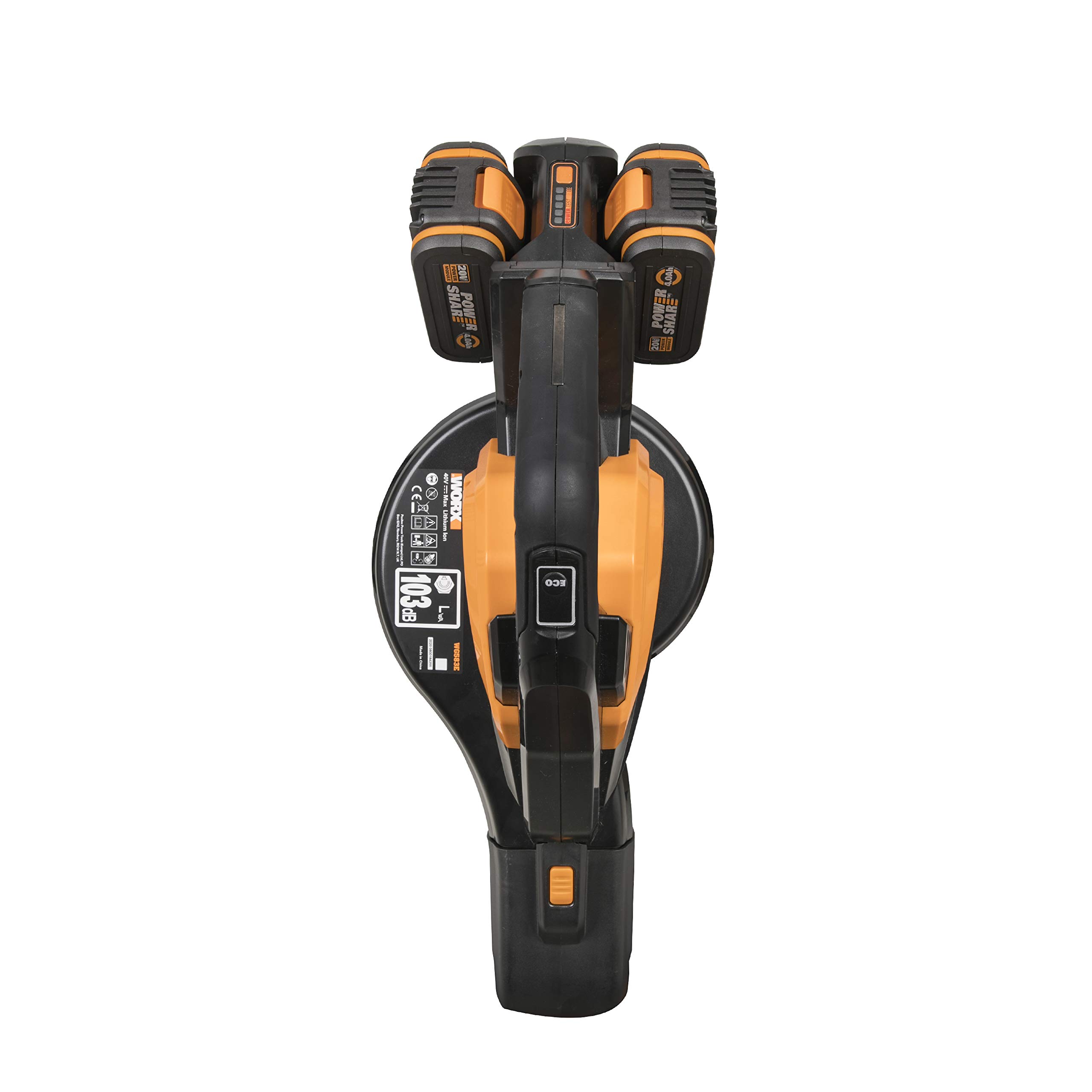 Worx WG583E soffiatore aspiratore 36V 12:1 sacco 35L