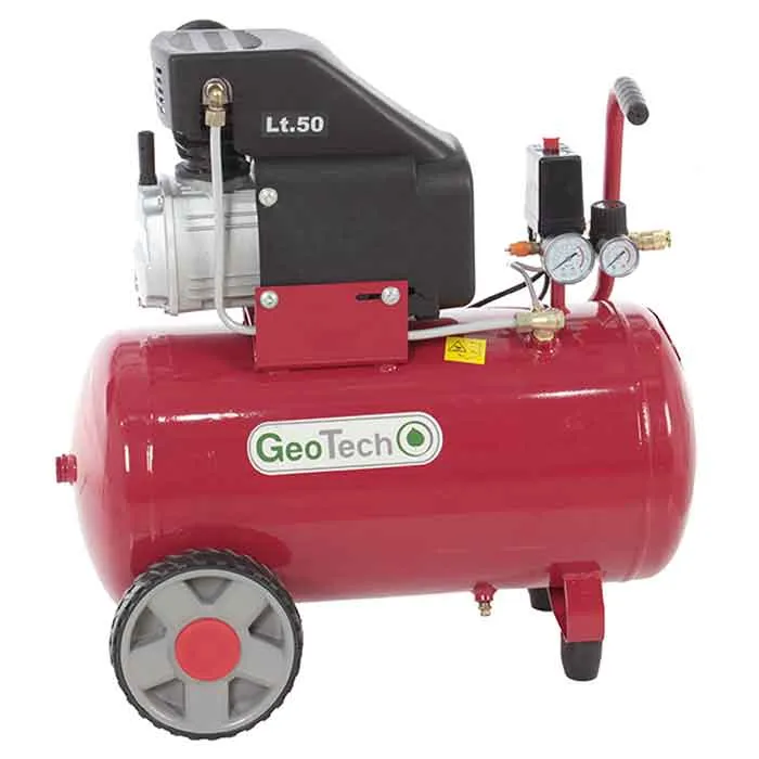 Geotech AC 50-10-25C compressore aria 50 L 2,5 CV