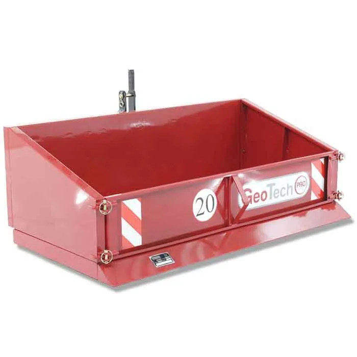 Geotech TB150 cassone trattore ribaltabile 150 cm 500 kg