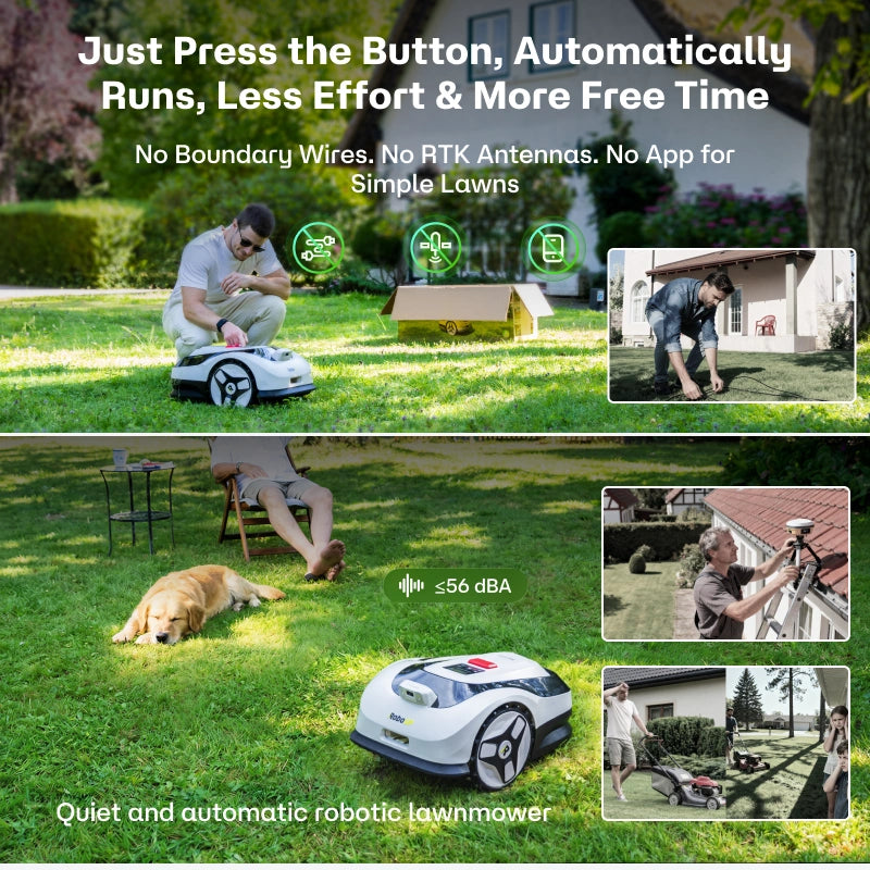 RoboUP Raccoon 2 SE robot tagliaerba ricondizionato senza filo