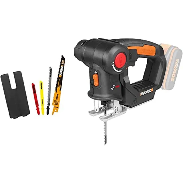 WORX WX550.9 Seghetto Combinato 20V Solo Corpo Testa Girevole