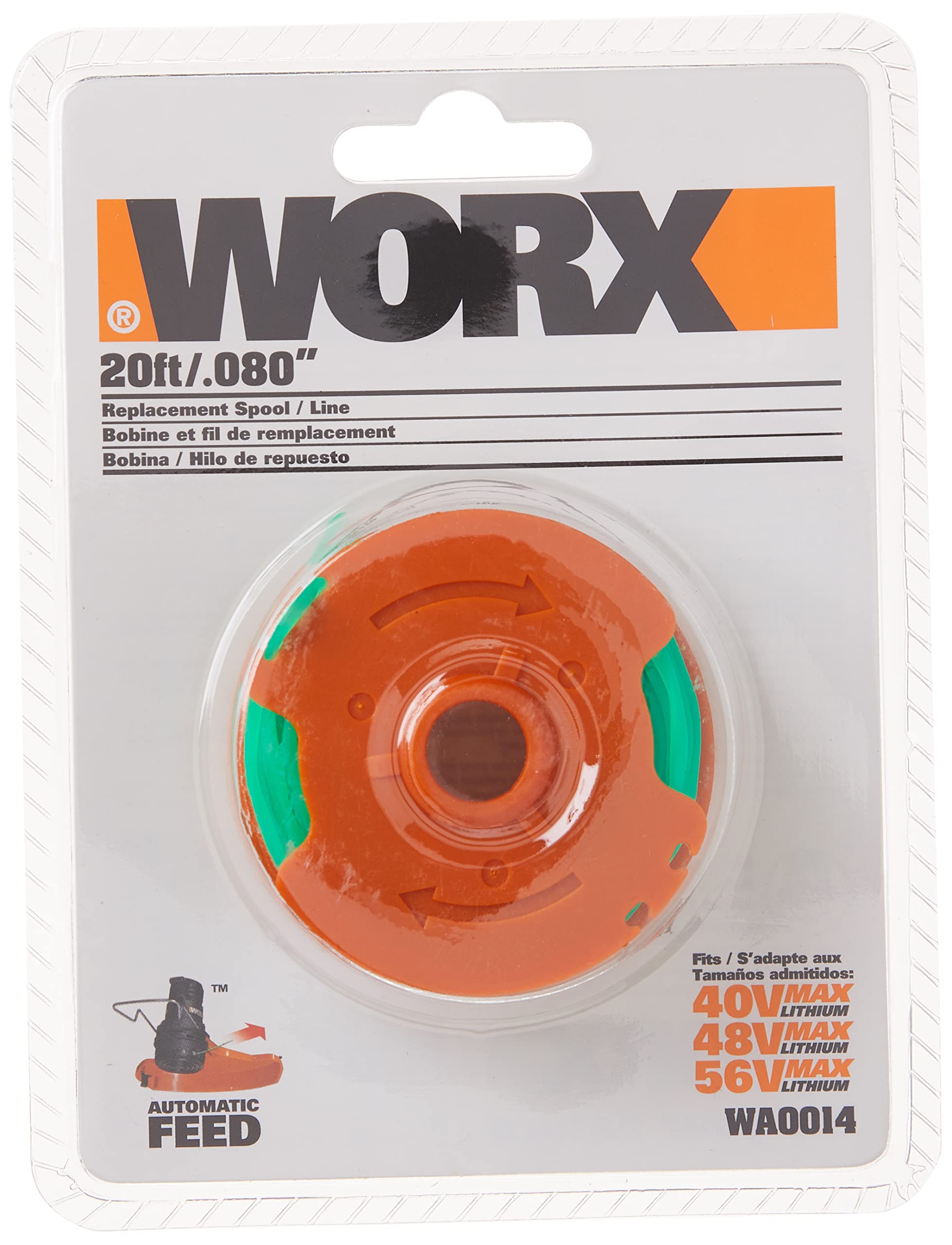 Worx WA0014 Bobina Filo 6,1 m per WG168 WG190 WG191 WG184