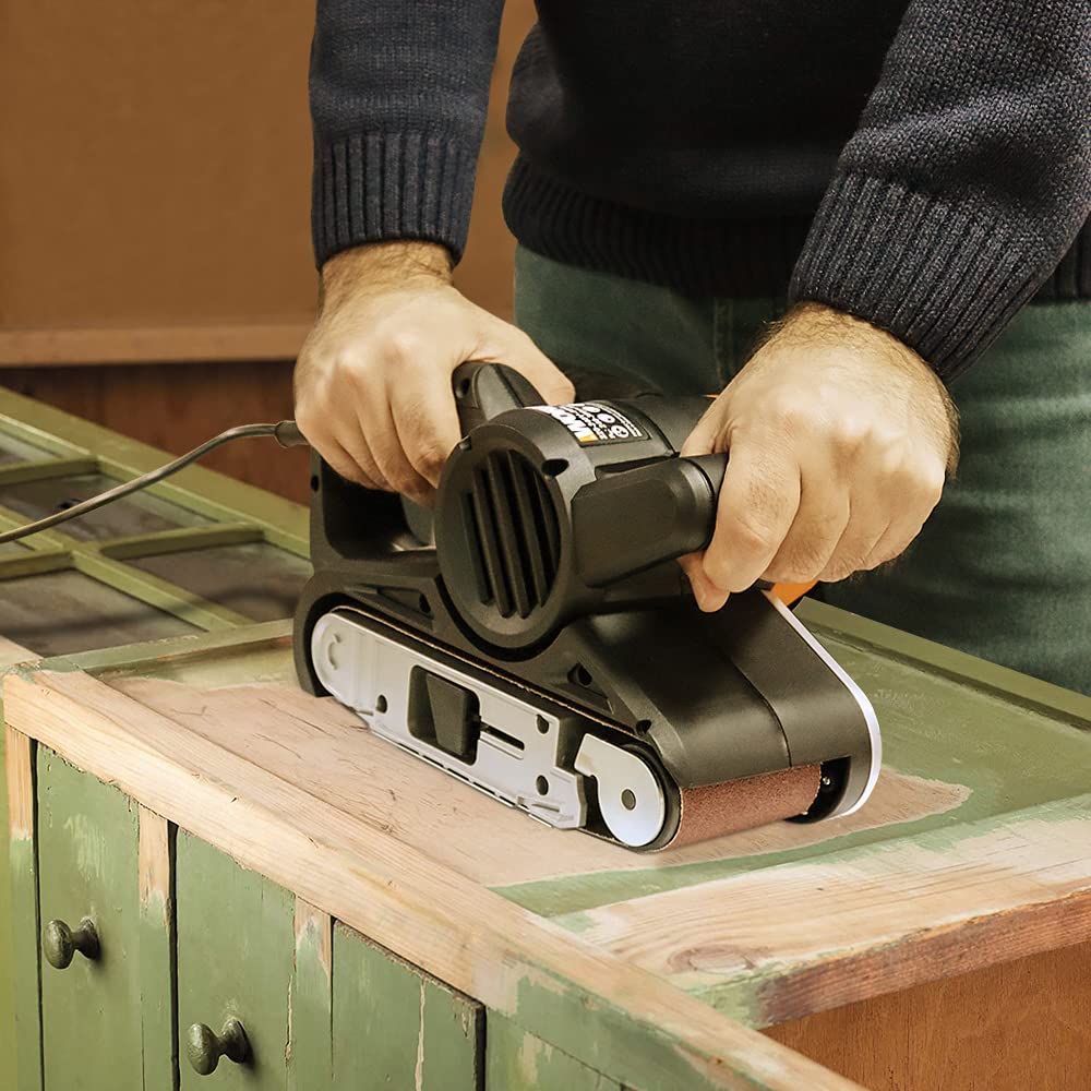 Worx WX661.1 Levigatrice Nastro 950W 76x533mm