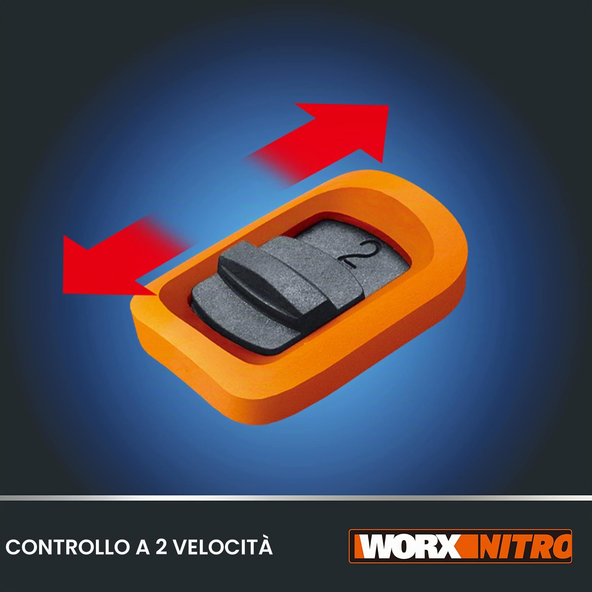 Worx Nitro WX102.1 trapano avvitatore batteria 60 Nm