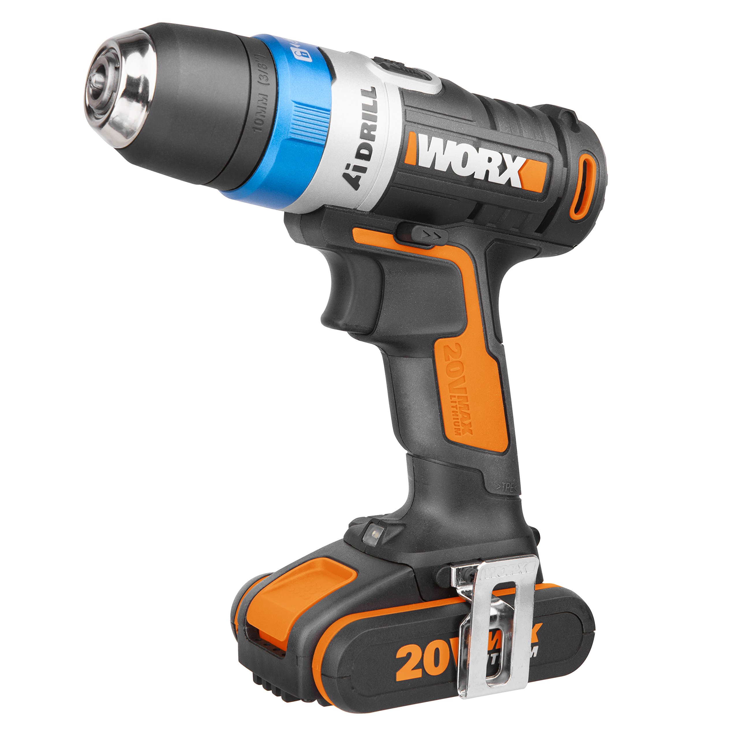 Worx WX178.1 AI Drill avvitatore 20V con 2 batterie