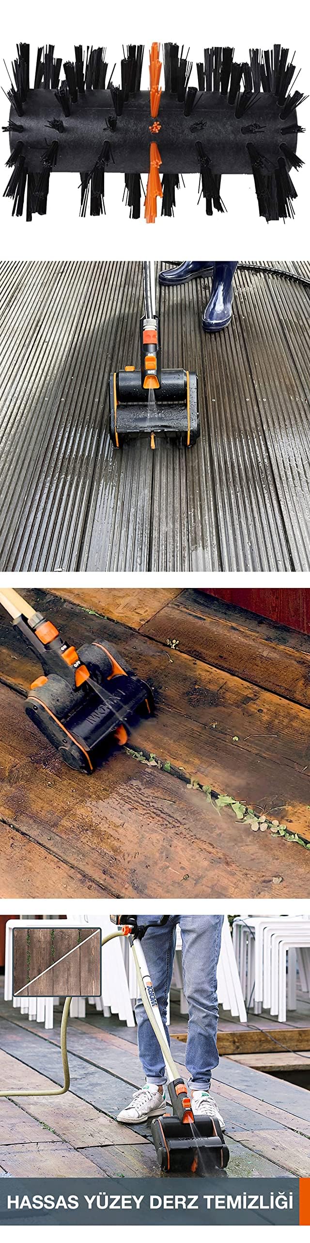 WORX WA0292 testina nylon per WG441E fughe marmo