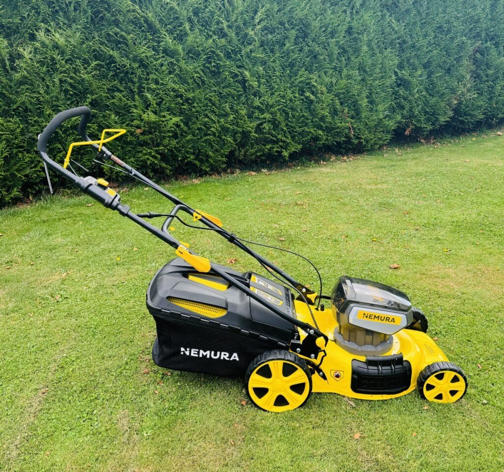 Nemura 80V tagliaerba batteria 51 cm 4 batterie 4Ah
