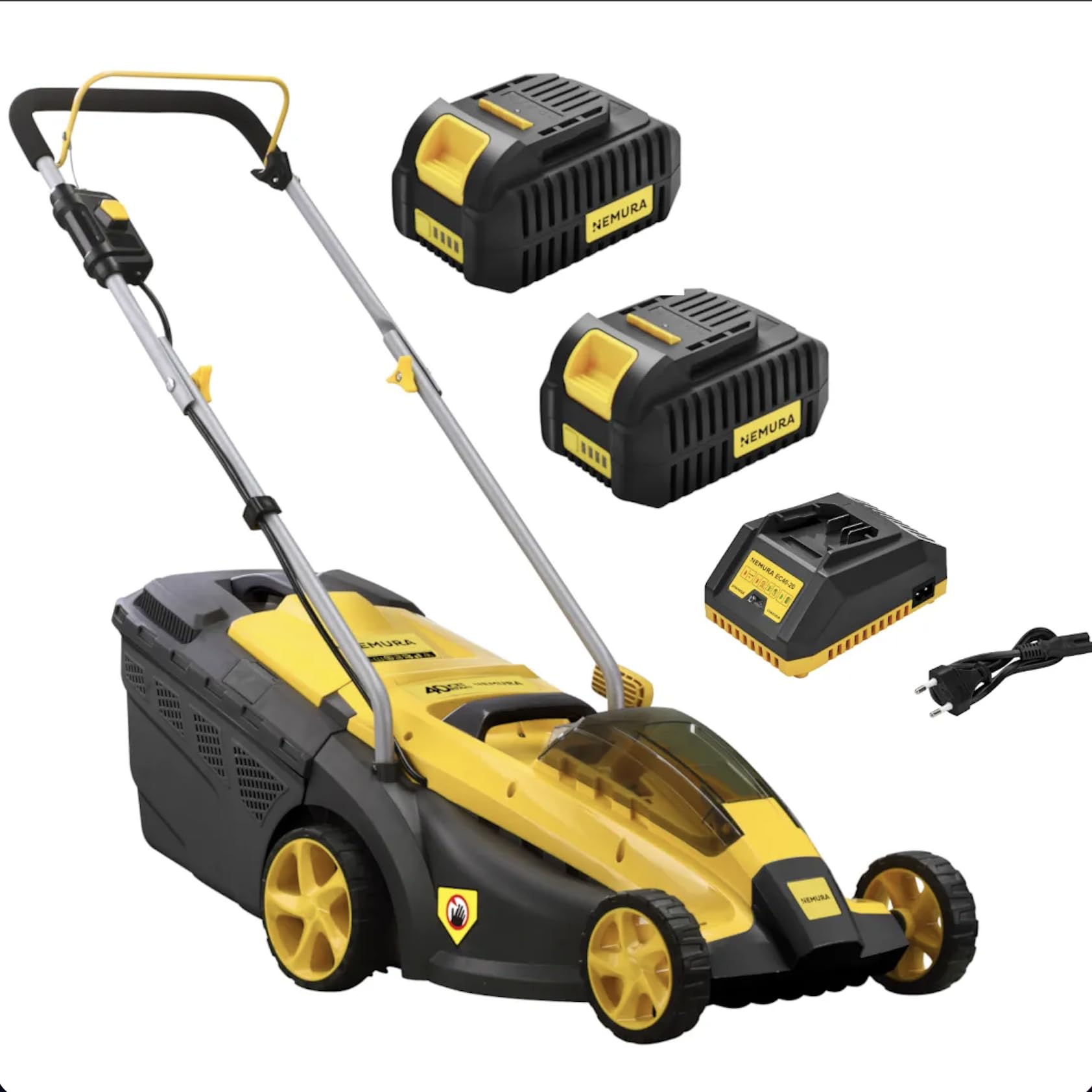 Nemura robot tagliaerba 600mq 18cm con cavo e stazione
