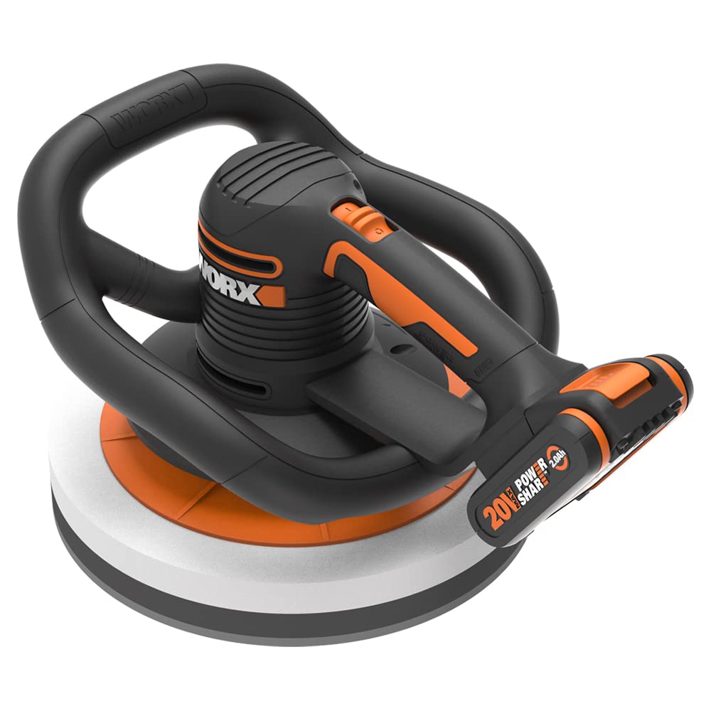 Worx WX856 lucidatrice orbitale 20V 254 mm con batteria