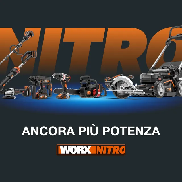 Worx WG263E.9 tagliasiepi Nitro 20V brushless solo corpo
