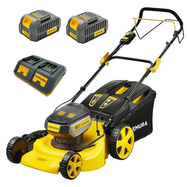 Nemura tagliaerba a batteria 80V 51cm 2x4Ah semovente