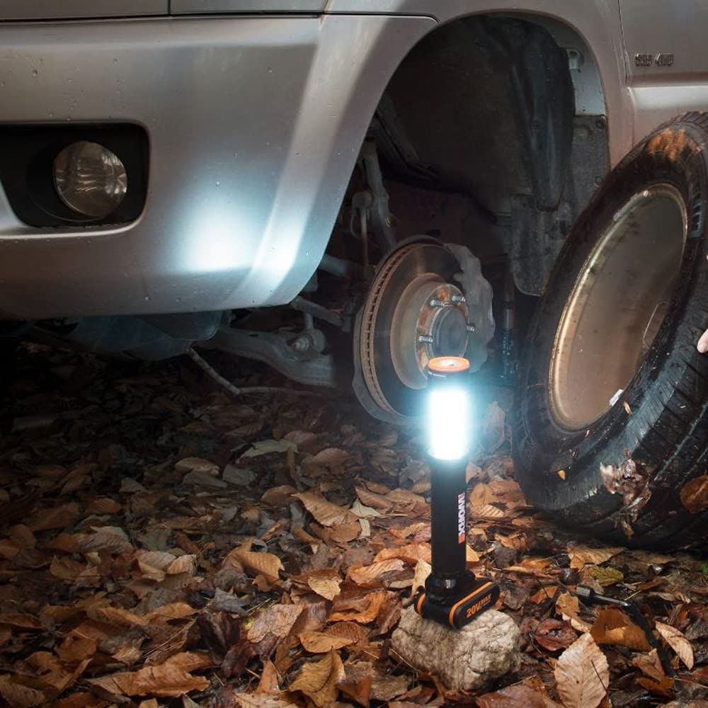 Worx WX027.9 lampada LED 4-in-1 20V solo corpo 80 m