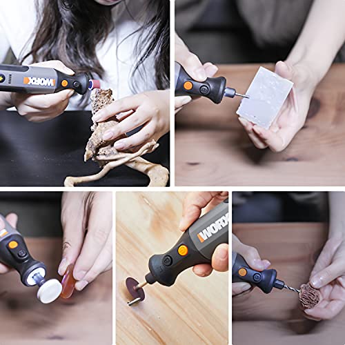 Worx WX106 Utensile Rotativo 8V 23 accessori incisione