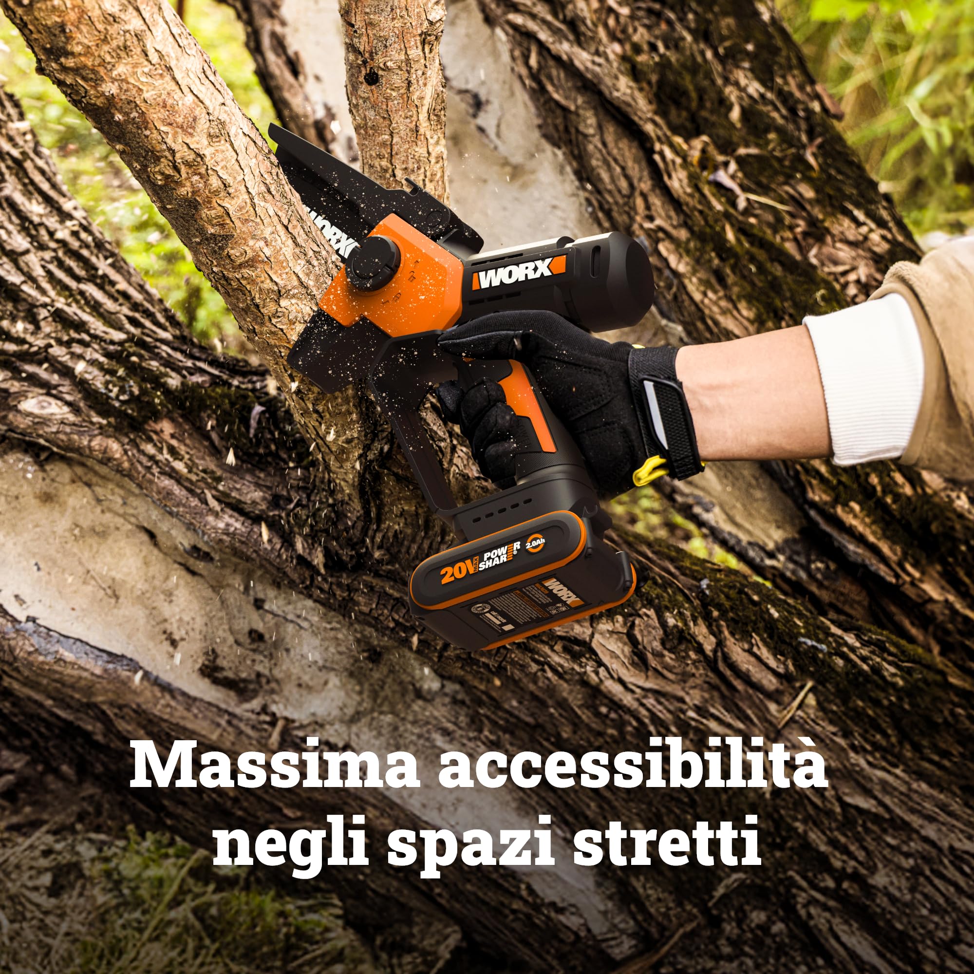 WORX WG326E.9 potatore a batteria 20V solo corpo
