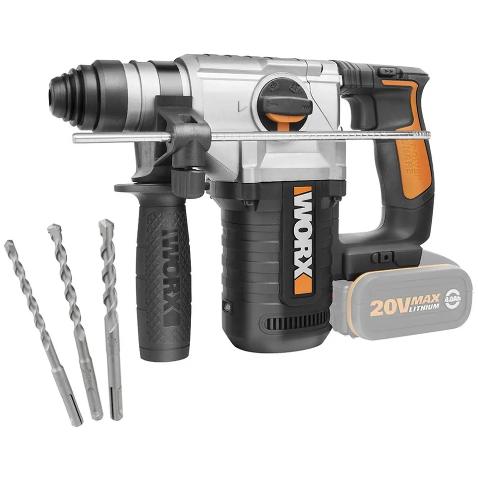Worx WX392.9 martello perforatore 20V senza batteria