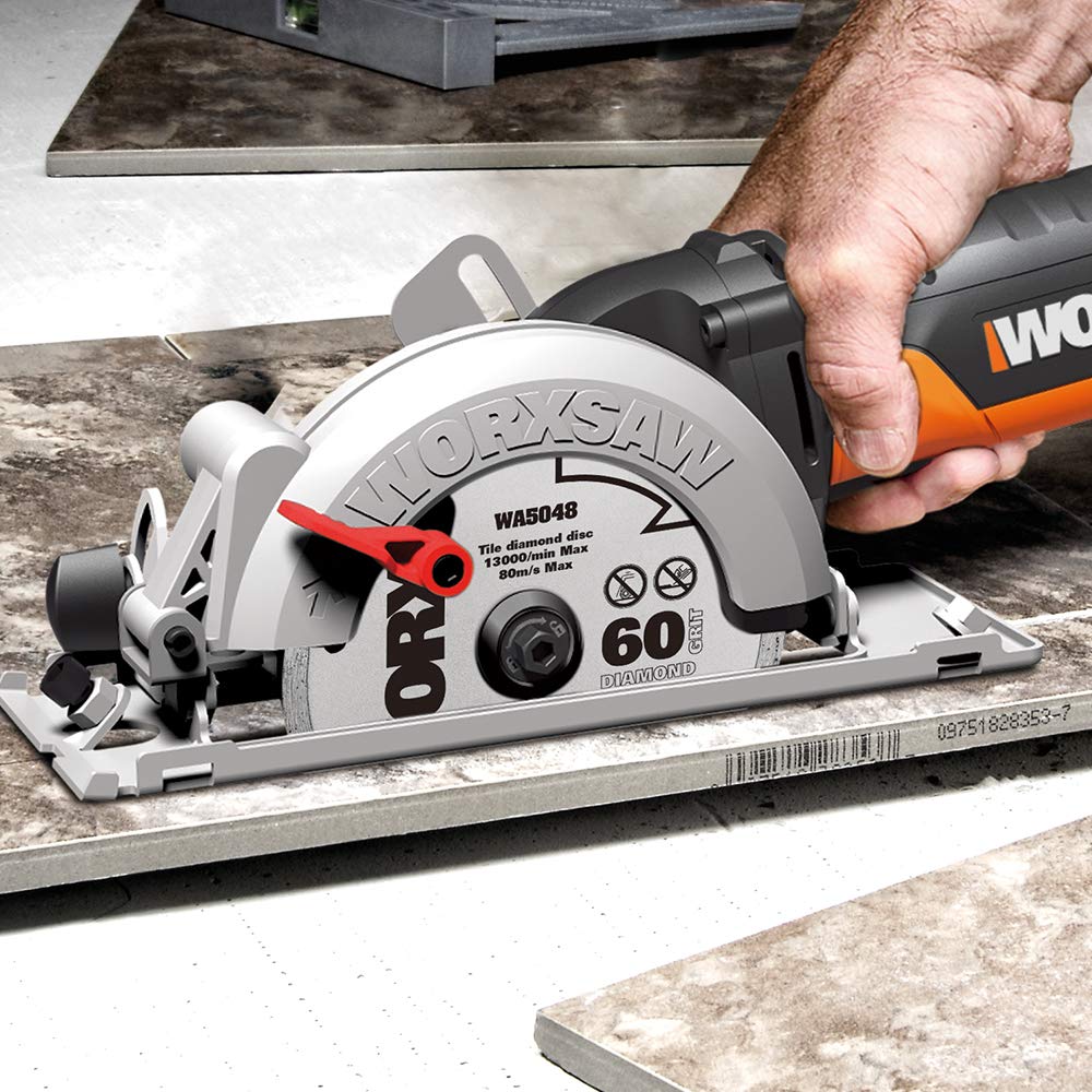 Worx WX439 Sega Circolare 120 mm 46 mm di Taglio
