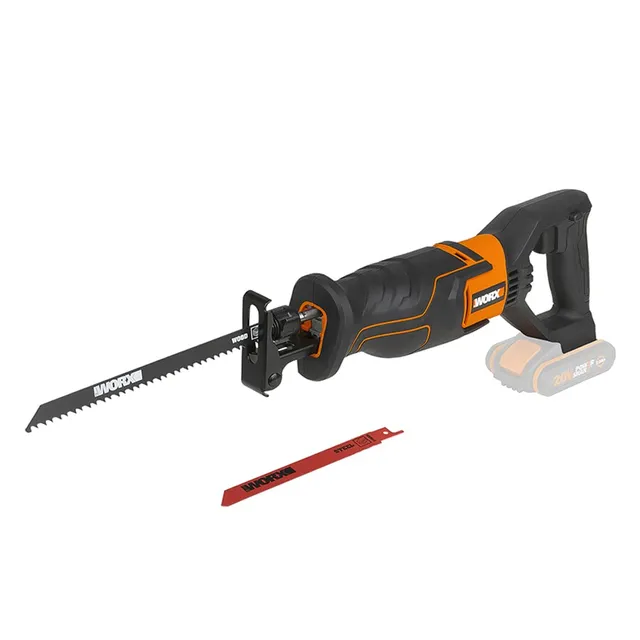 Worx WX500.9 sega a gattuccio 20V solo corpo 130 mm