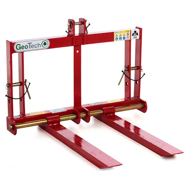 Geotech D300 forca pallet posteriore trattore 300 kg
