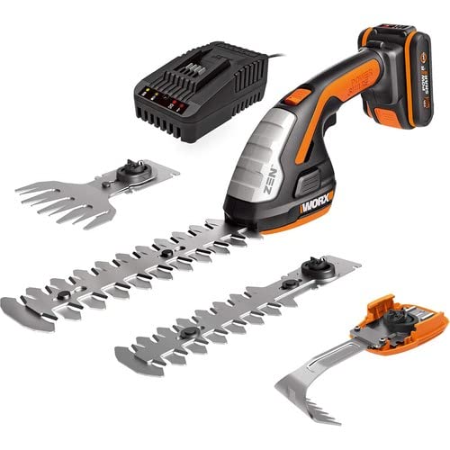 Worx WG801E Forbice Batteria 20V 3 lame siepe erba