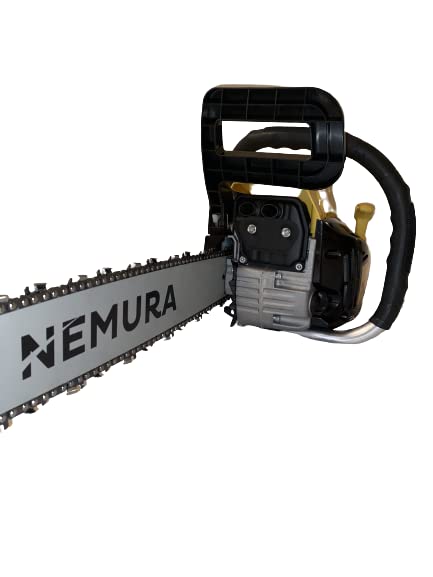 Nemura motosega termica 52cc barra 45 cm benzina con freno catena