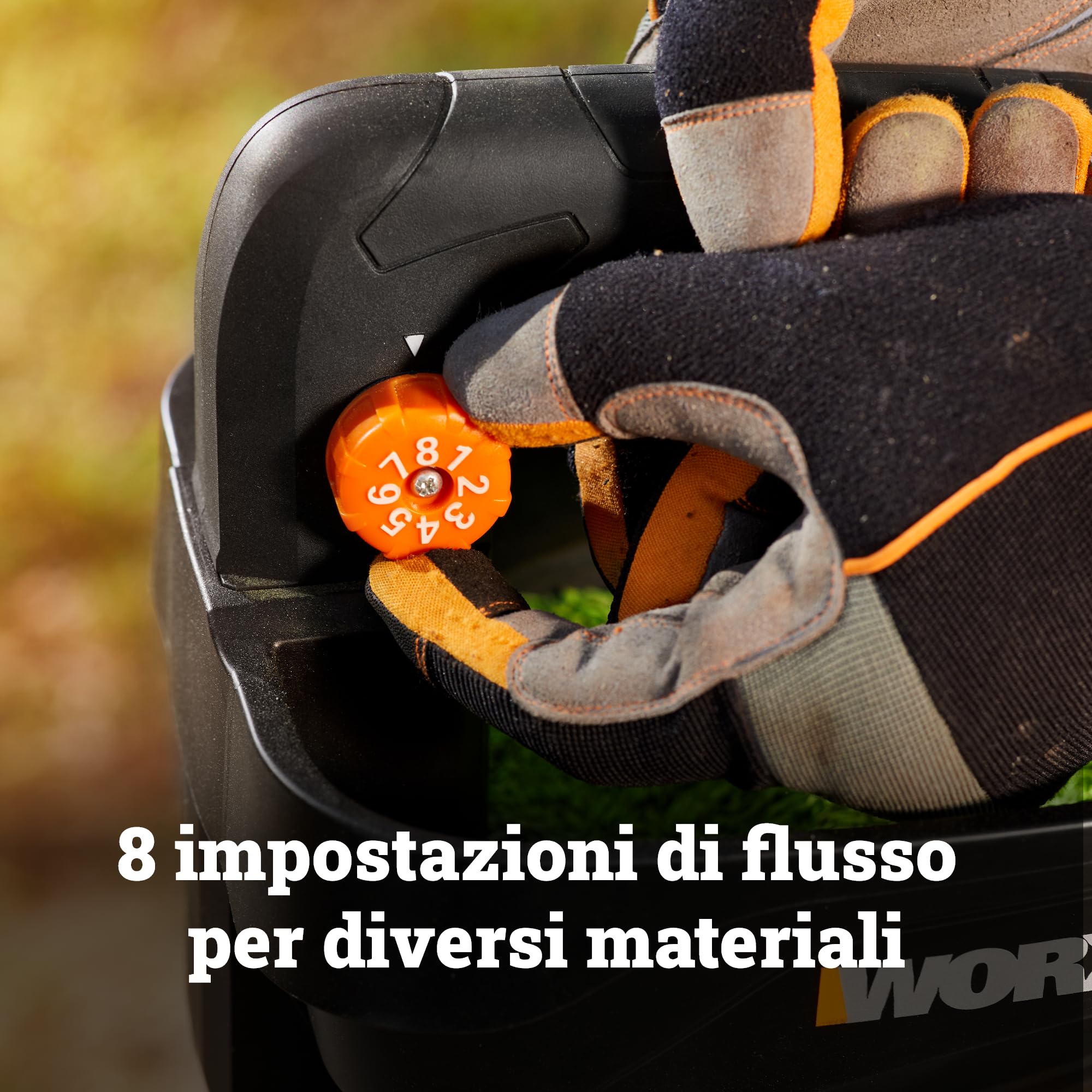 Worx WG869E.9 spandiconcime 20V 3,3L 550mq solo corpo
