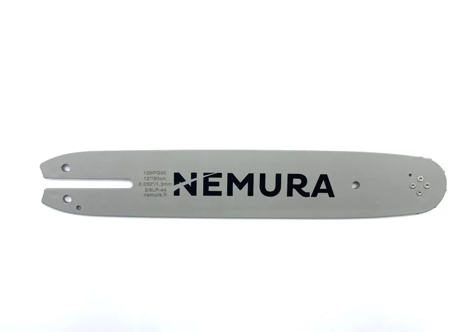 Nemura Barra Guida Motosega 30 cm 44 Maglie 3/8 LP 1,3 mm