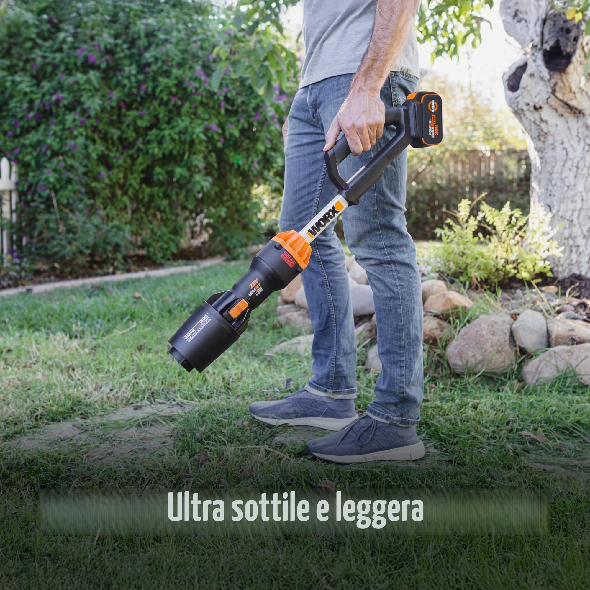 WORX Nitro WG543.9 soffiatore batteria 20V solo corpo