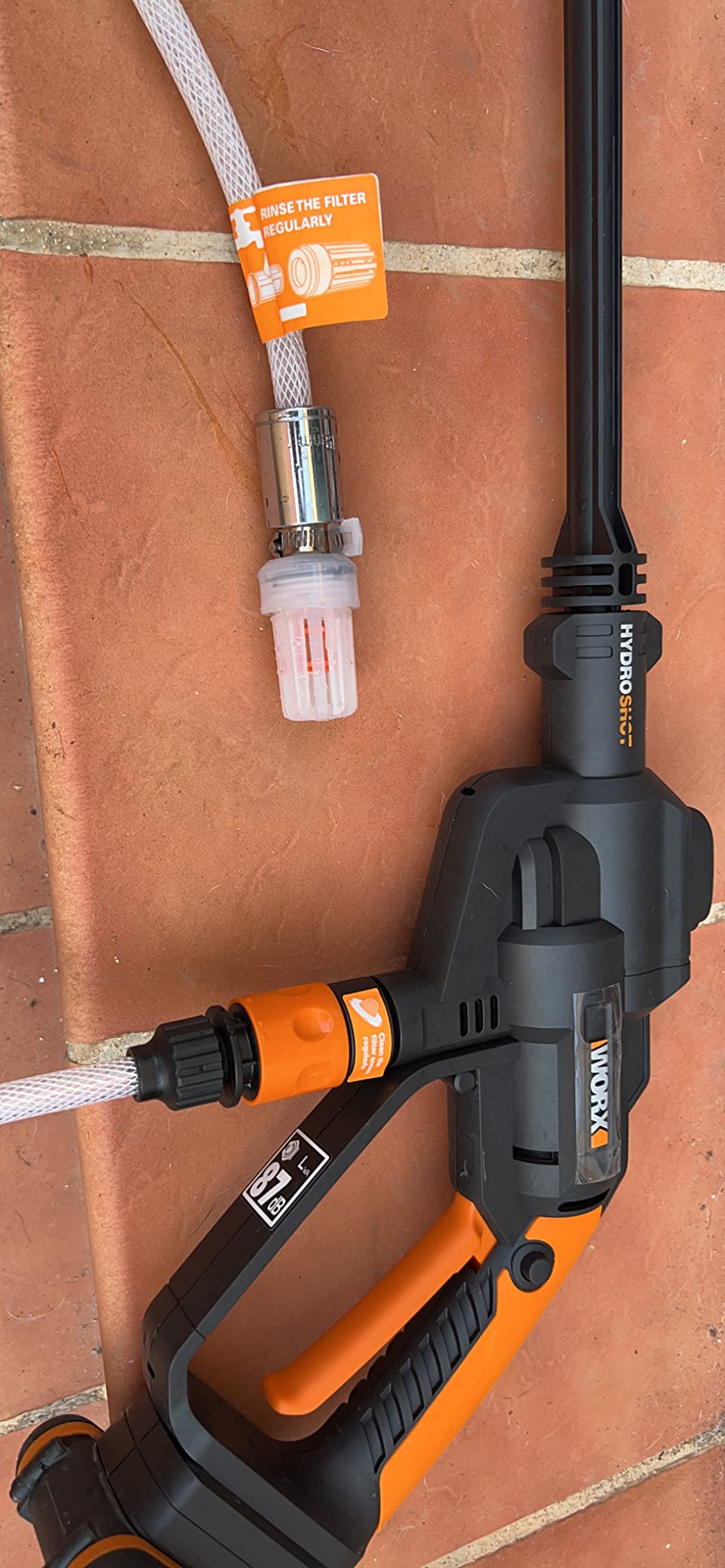 Worx Hydroshot WG620E.9 idropulitrice 20V solo corpo