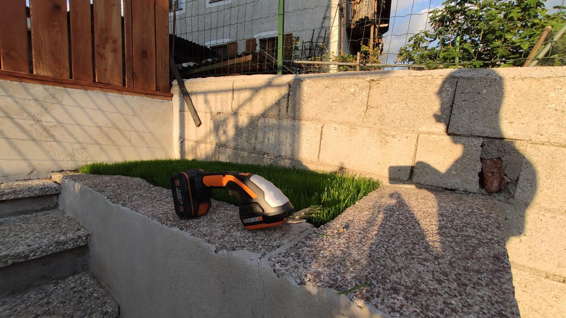 Worx WG801E.9 cesoie erba arbusti 20V solo corpo