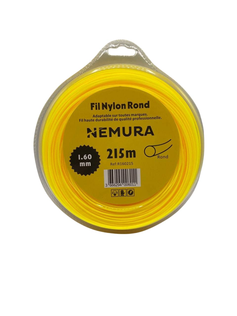 Nemura filo decespugliatore quadrato 3,0 mm 60 m
