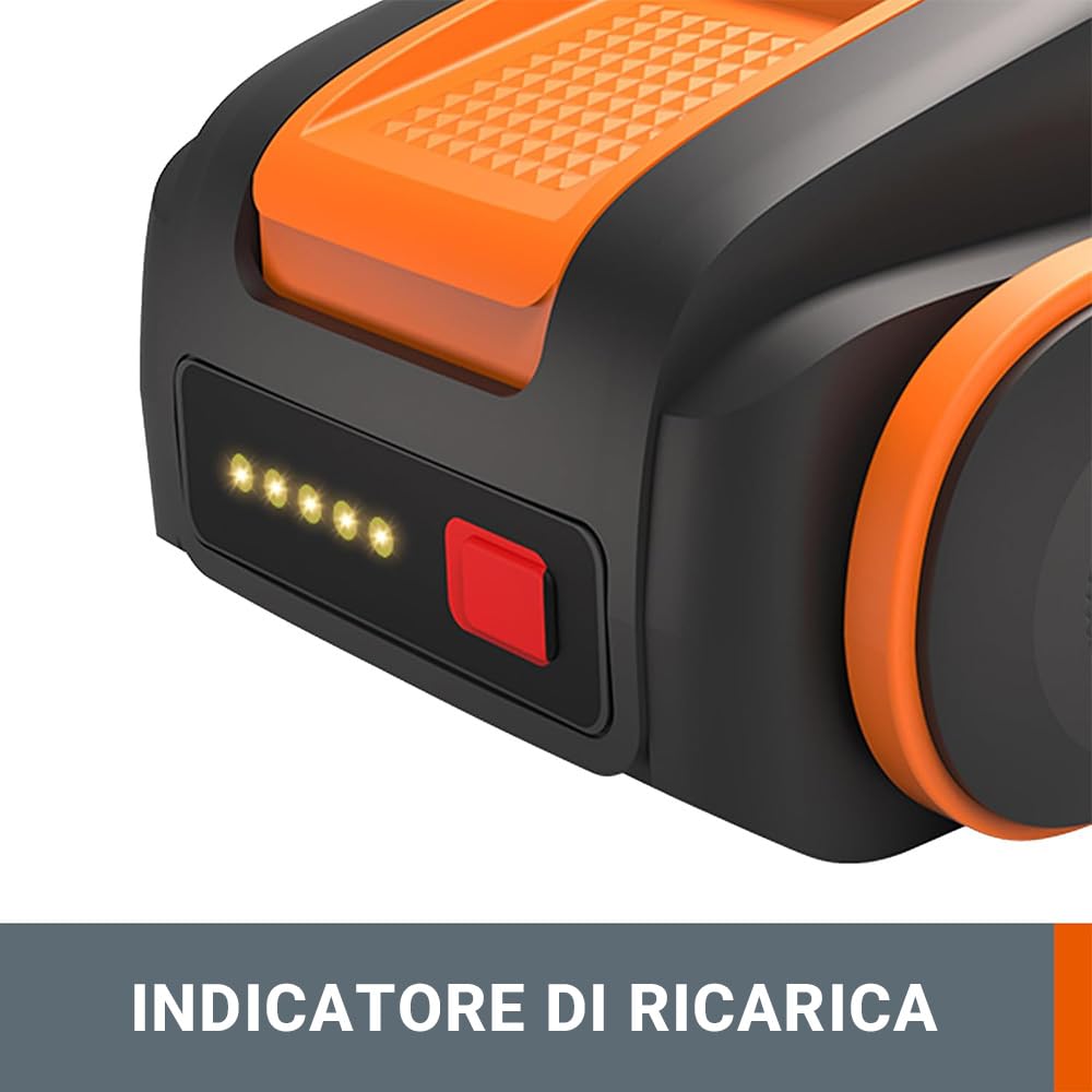 WORX WA3639 batteria 20V 2.0Ah PowerShare litio