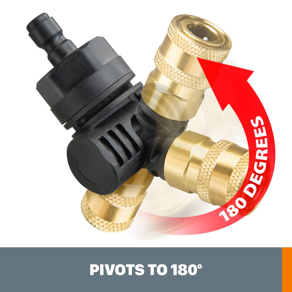 WORX WA4039 Ugello Girevole Hydroshot 180° Innesto Rapido