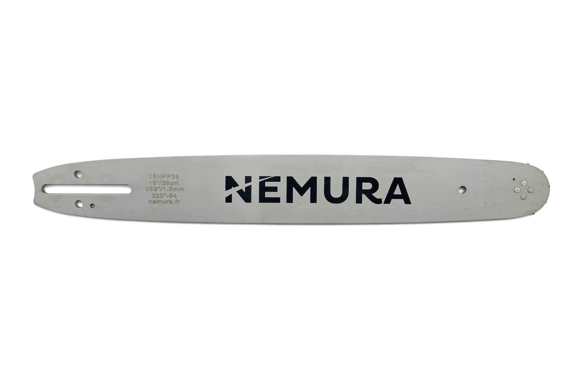 Nemura barra guida motosega 45 cm 325" 1,5 mm 72 maglie