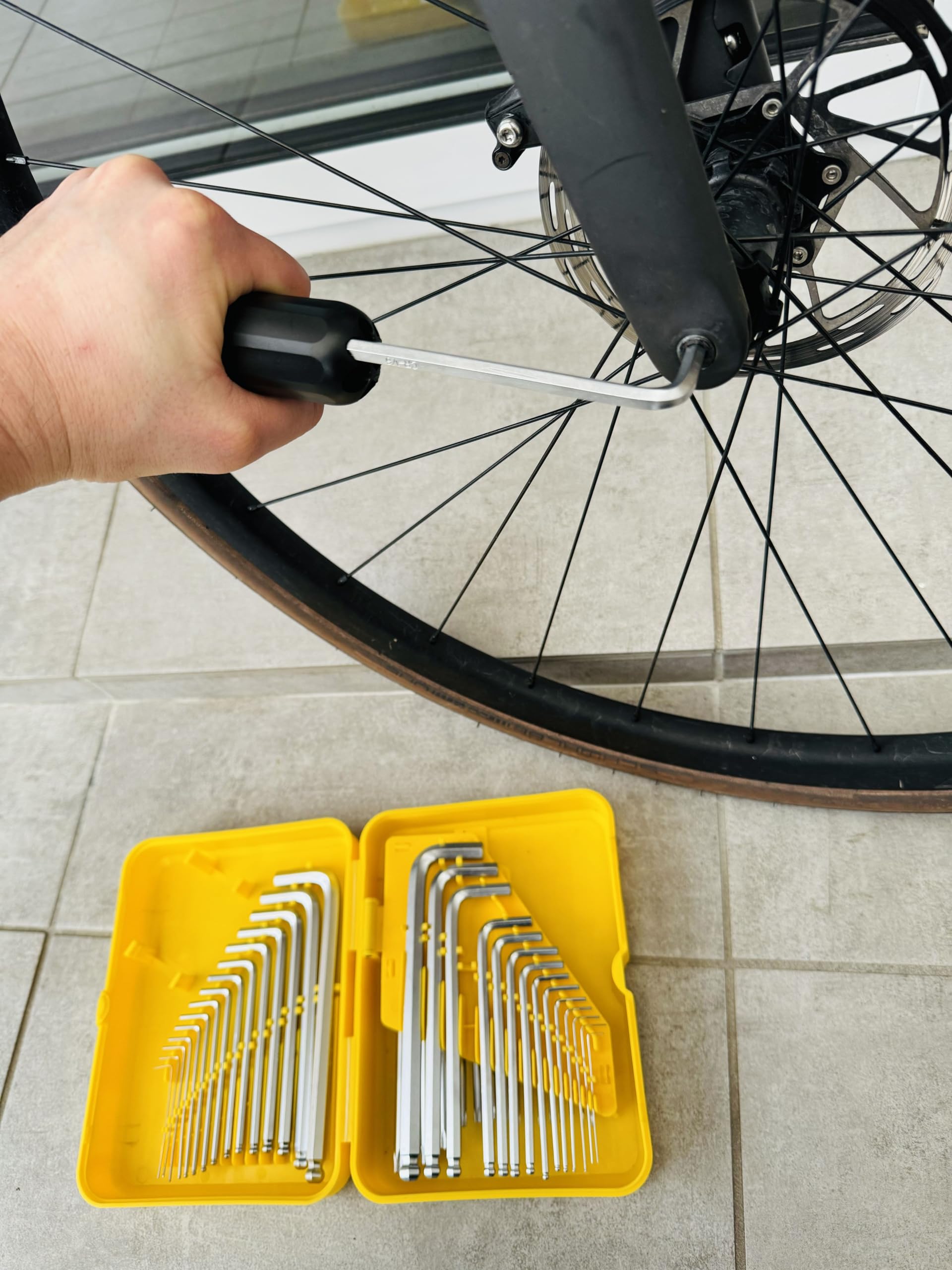 Nemura set 46 chiavi esagonali e Torx cromo vanadio