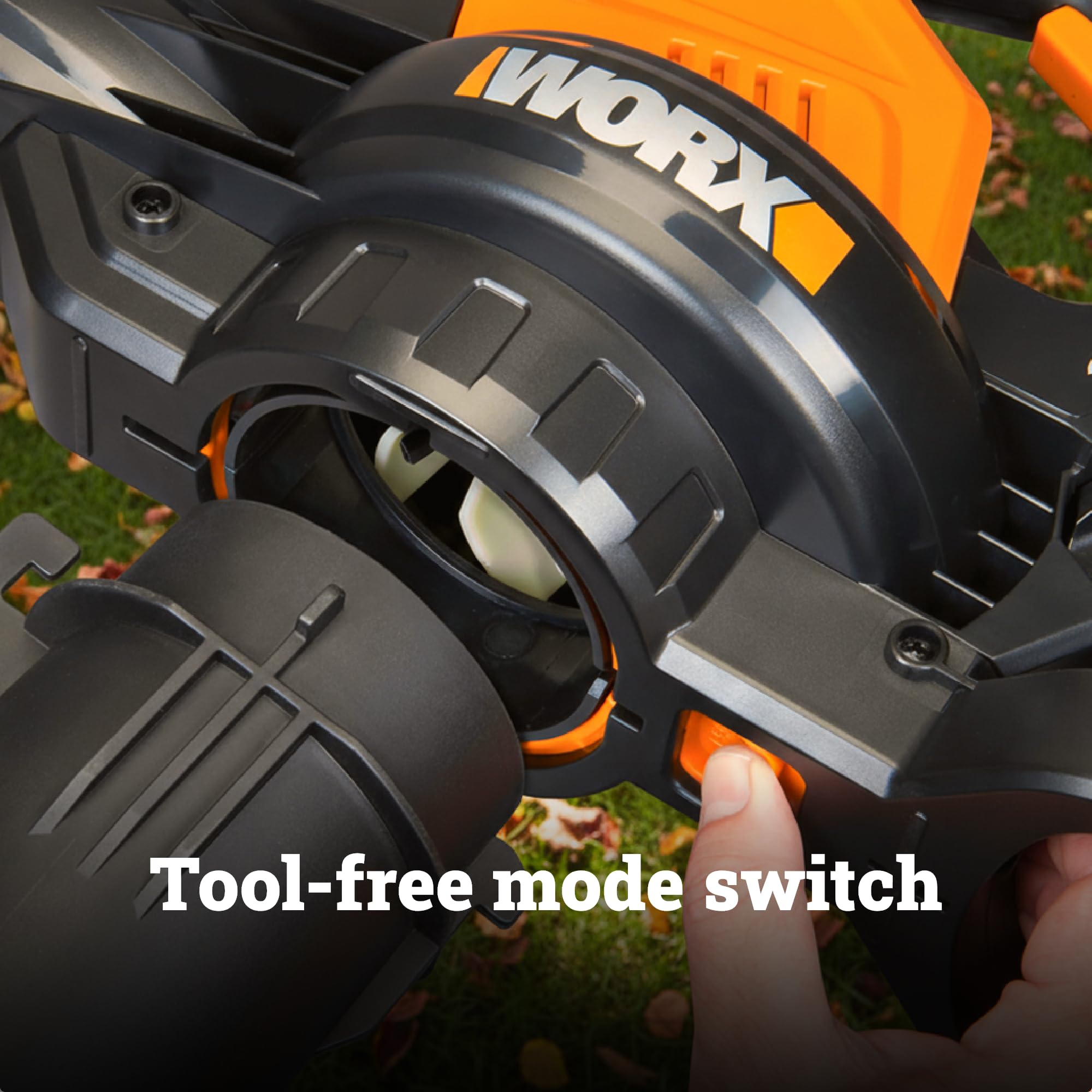 Worx soffiatore aspiratore foglie 40V 3-in-1 2 batterie