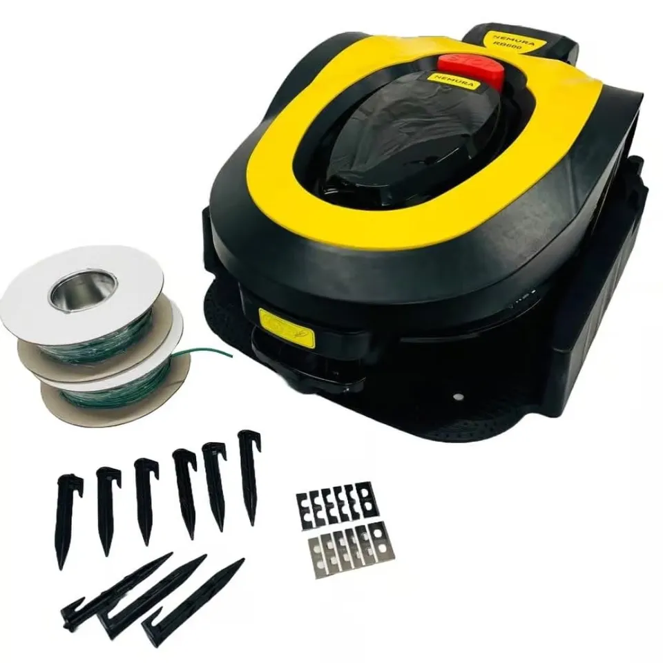 Nemura robot tagliaerba 600mq 18cm con cavo e stazione