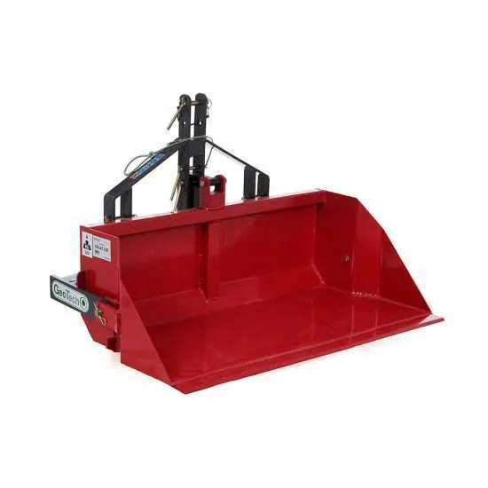 Geotech 100 cm pala posteriore trattore portata 300 kg