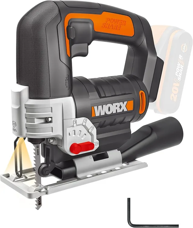 Worx WX543.9 seghetto alternativo 20V solo corpo pendolare