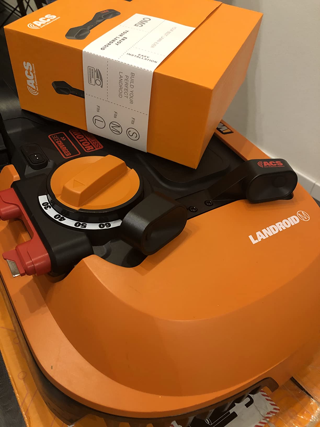 Worx Landroid WA0860 modulo sensore collisione ACS nero