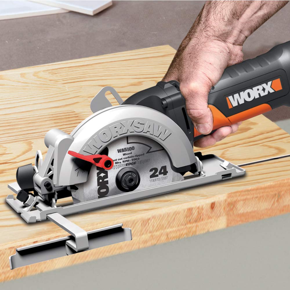 Worx WX439 Sega Circolare 120 mm 46 mm di Taglio