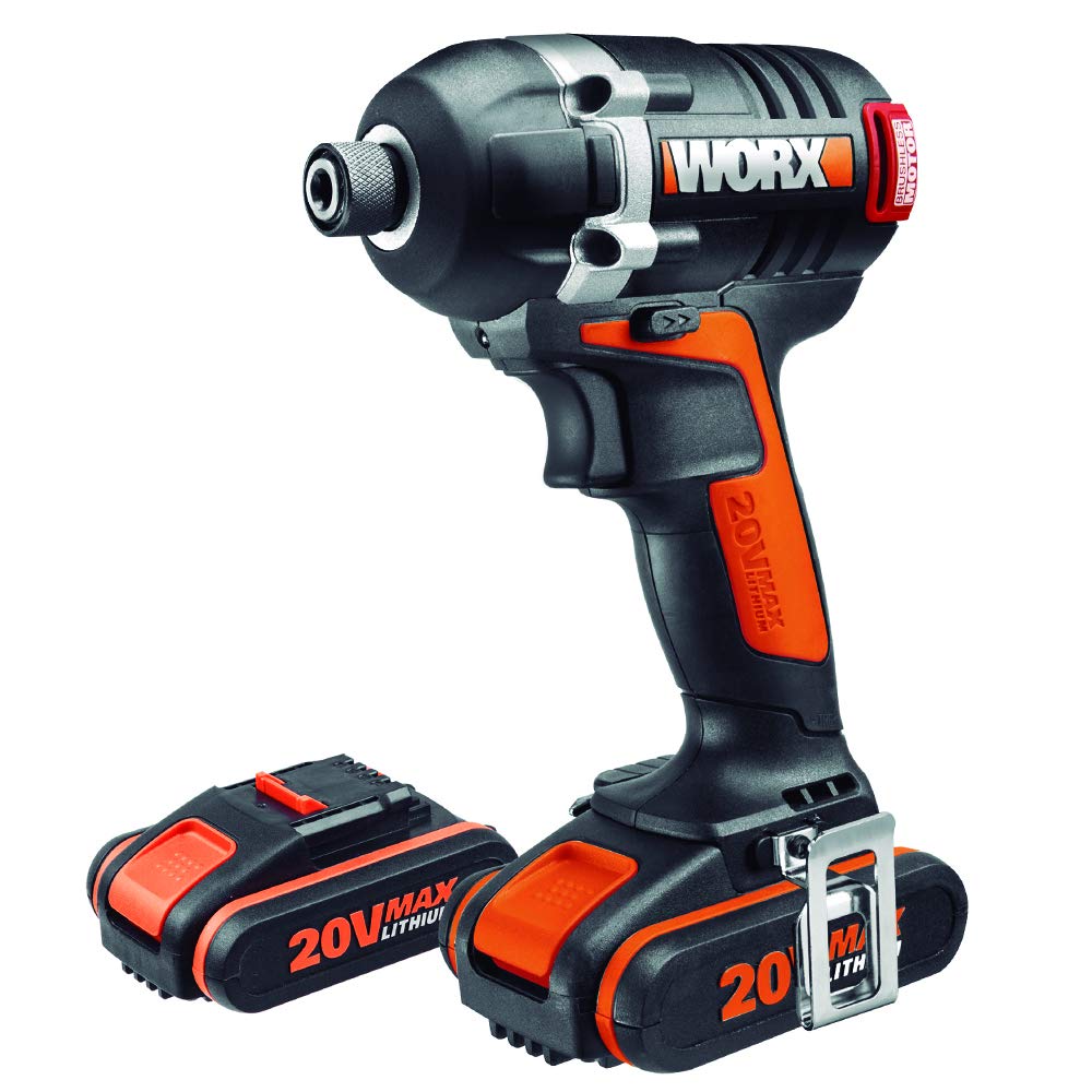 Worx WX292 Avvitatore a Impulsi 20V 2 Batterie 2,0Ah