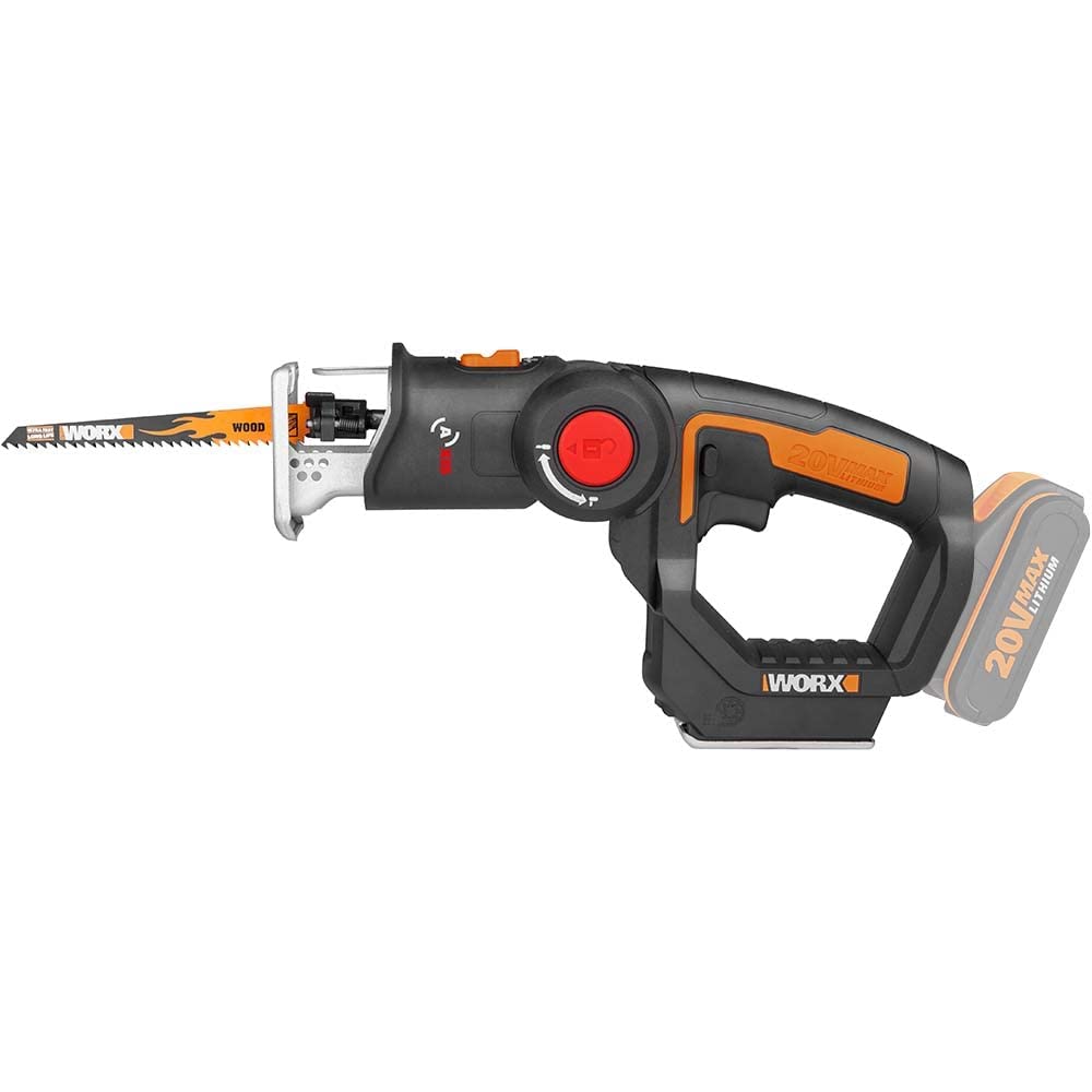 WORX WX550.9 Seghetto Combinato 20V Solo Corpo Testa Girevole