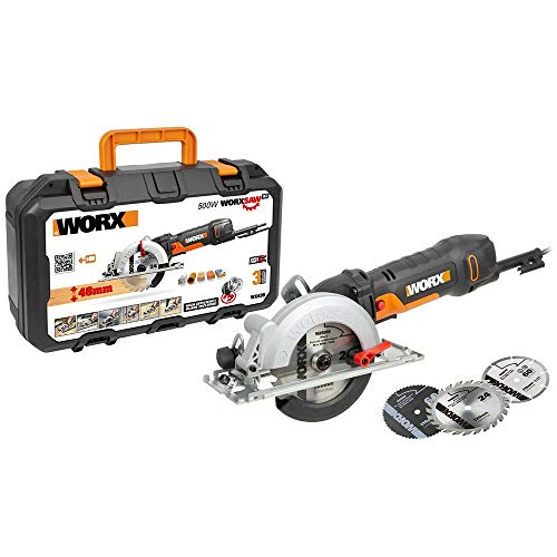 Worx WX439 Sega Circolare 120 mm 46 mm di Taglio