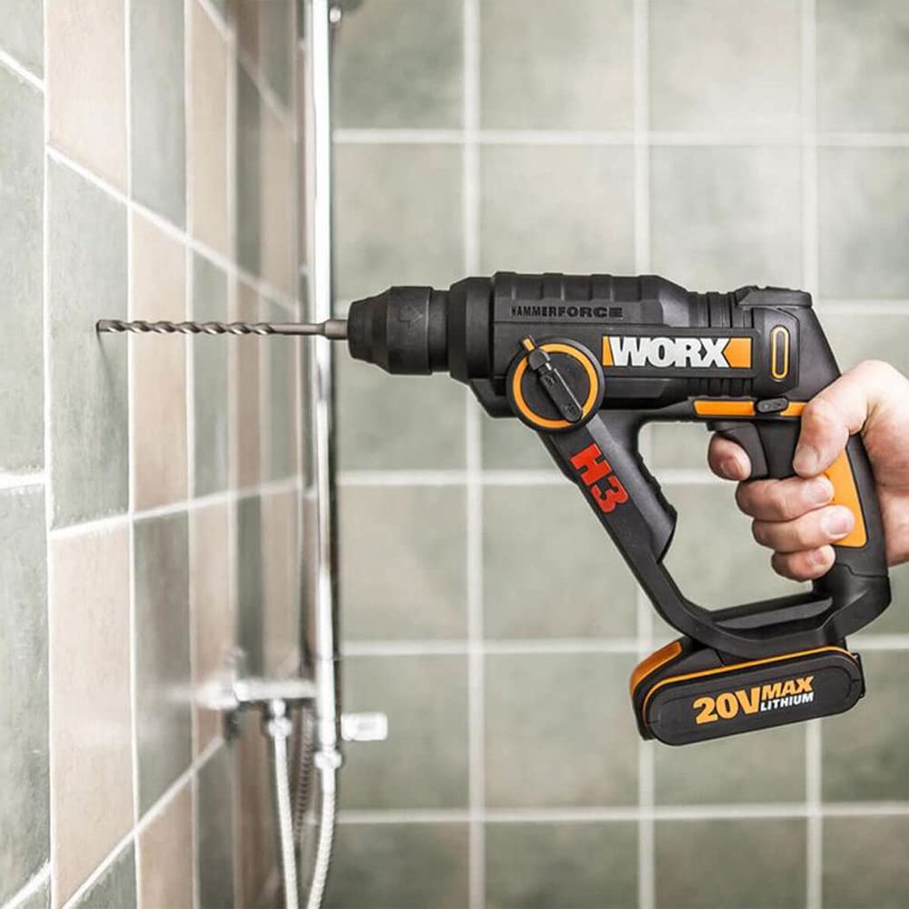 Worx WX390.9 martello perforatore SDS-Plus 3in1 solo corpo