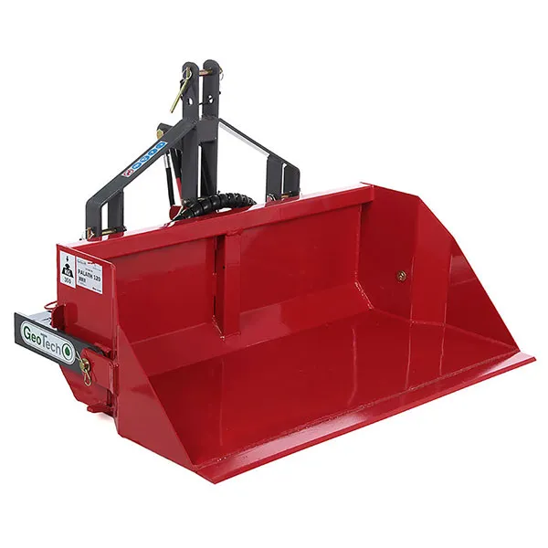 Geotech 140 cm pala caricaterra idraulica 500 kg