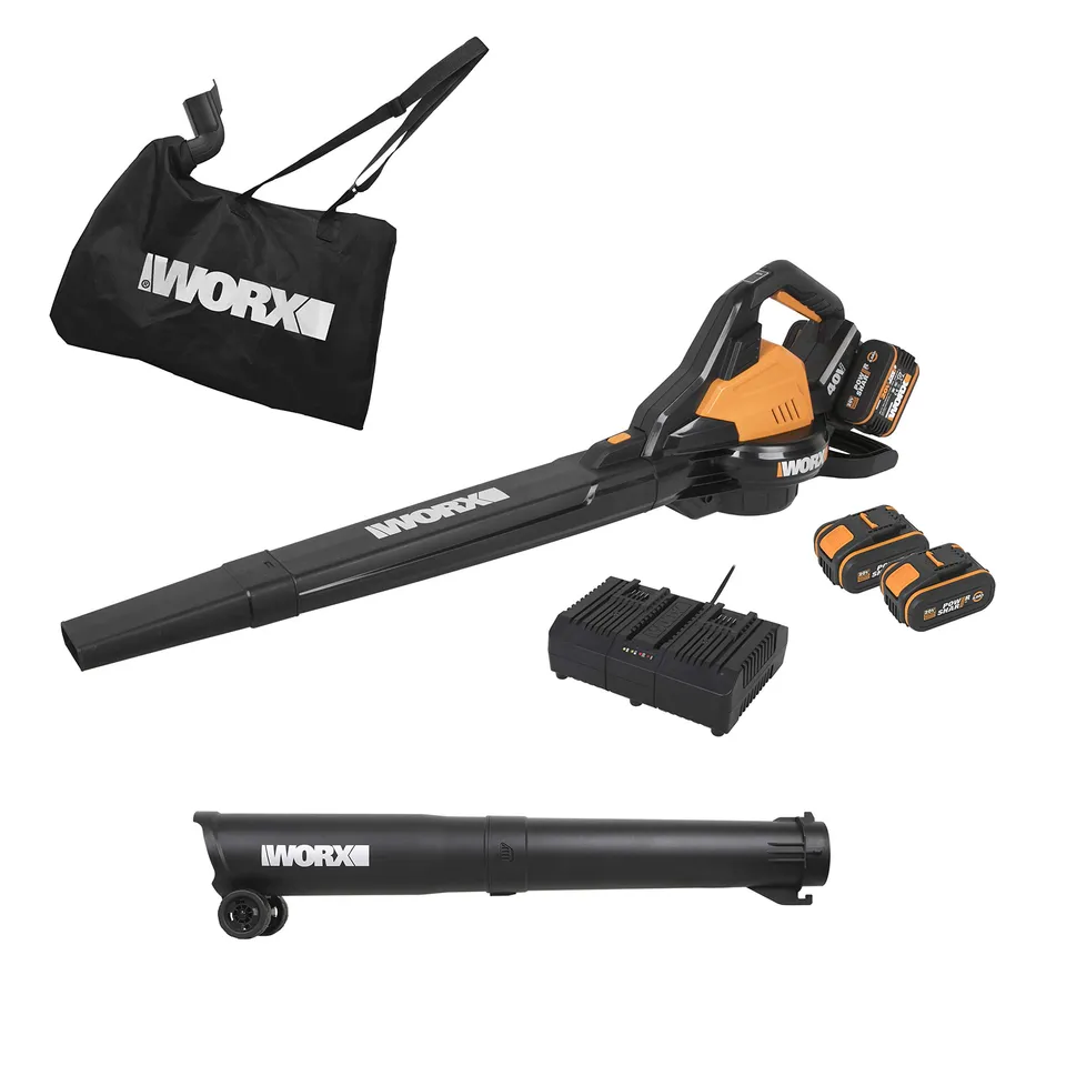 Worx WG583E soffiatore aspiratore 36V 12:1 sacco 35L
