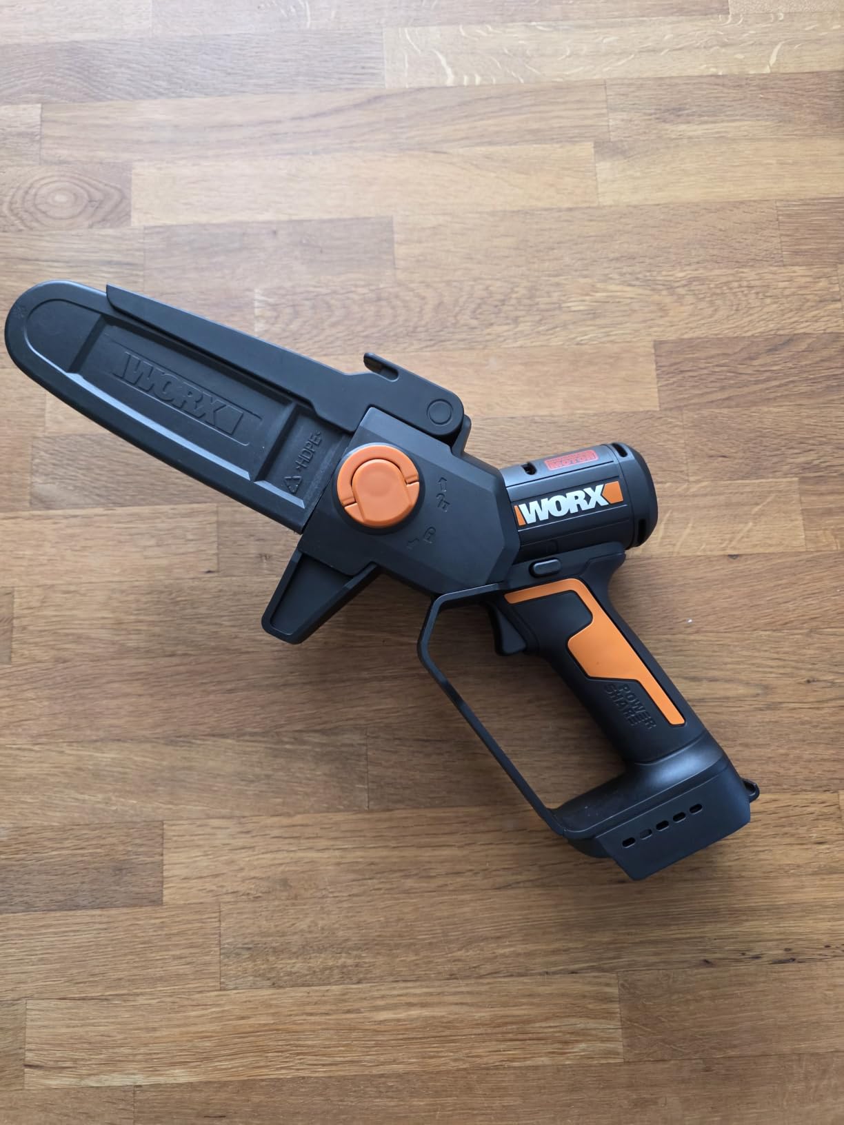 Worx WG327E.2 mini motosega 20V 15 cm con asta e batteria